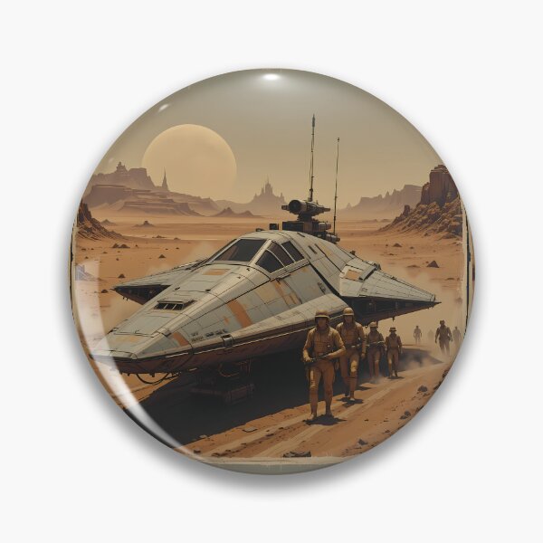 Item preview, Retro Futuristic Visions Epic Sci-Fi Landscapes Cities Art designed and sold by ART ATTACK ZONE.