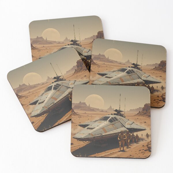 Item preview, Retro Futuristic Visions Epic Sci-Fi Landscapes Cities Art designed and sold by ART ATTACK ZONE.
