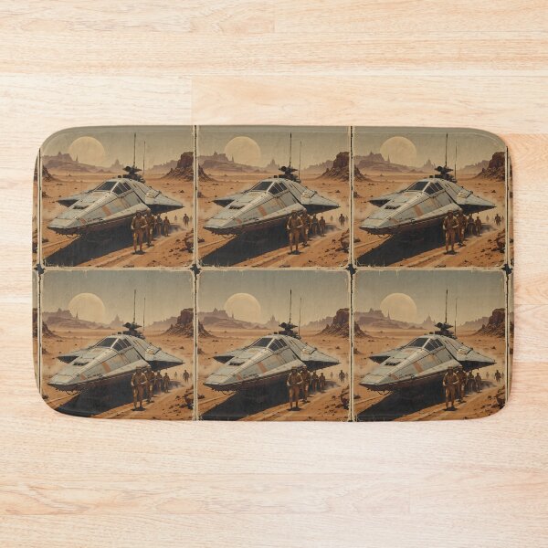 Item preview, Retro Futuristic Visions Epic Sci-Fi Landscapes Cities Art designed and sold by ART ATTACK ZONE.