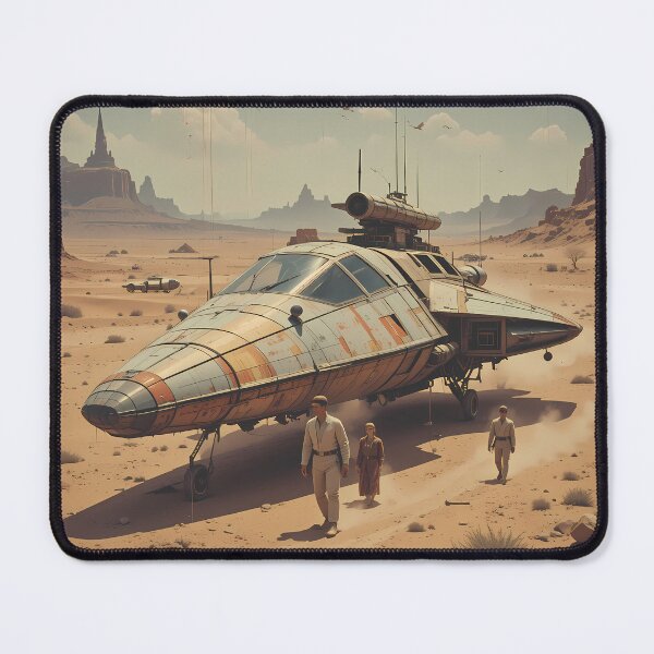 Item preview, Old Retro Visions Epic Sci-Fi Landscapes Cities Art designed and sold by ART ATTACK ZONE.