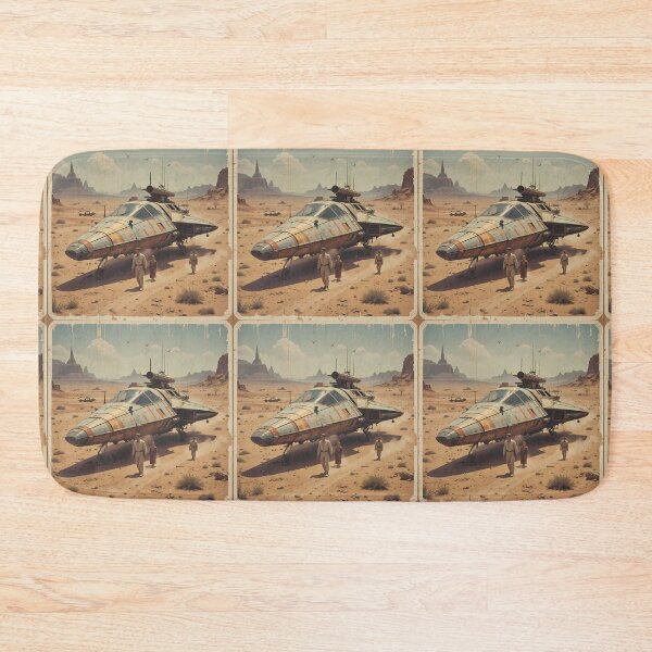 Item preview, Old Retro Visions Epic Sci-Fi Landscapes Cities Art designed and sold by ART ATTACK ZONE.