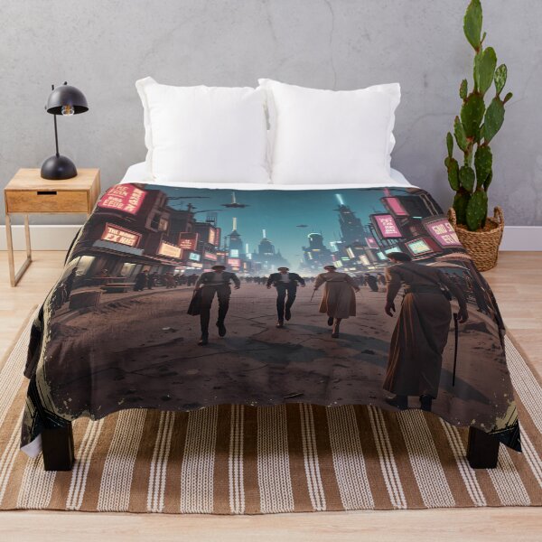 Item preview, Walking Futuristic Visions Epic Sci-Fi Landscapes Cities Art designed and sold by ART ATTACK ZONE.