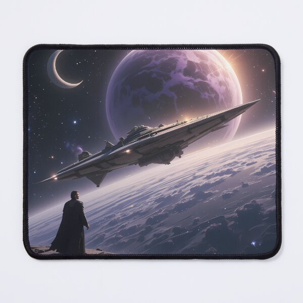 Item preview, Space Exploring Cosmic Infinity Majestic Sci-Fi Landscapes designed and sold by ART ATTACK ZONE.