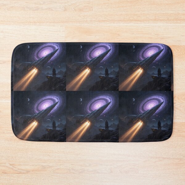 Item preview, Surreal Space Exploring Cosmic Infinity Majestic Sci-Fi Landscapes designed and sold by ART ATTACK ZONE.