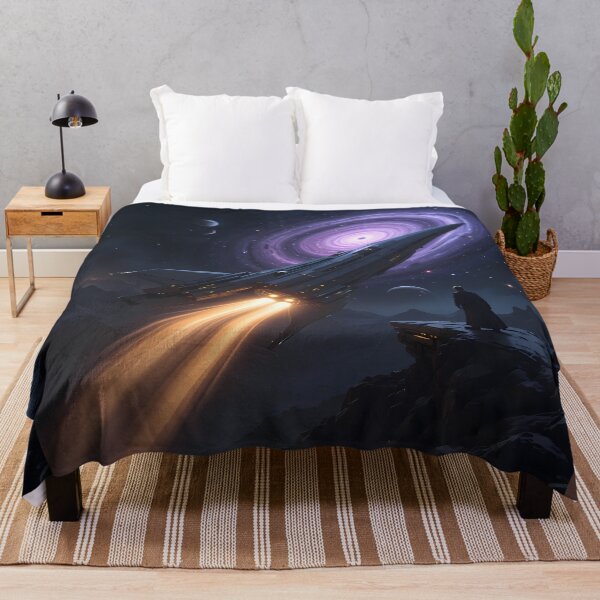 Item preview, Surreal Space Exploring Cosmic Infinity Majestic Sci-Fi Landscapes designed and sold by ART ATTACK ZONE.