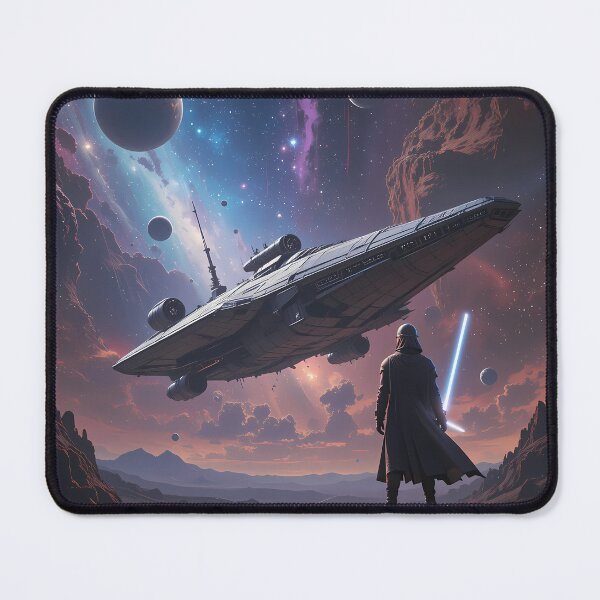 Item preview, Epic Space Exploring Cosmic Infinity Majestic Sci-Fi Landscapes designed and sold by ART ATTACK ZONE.