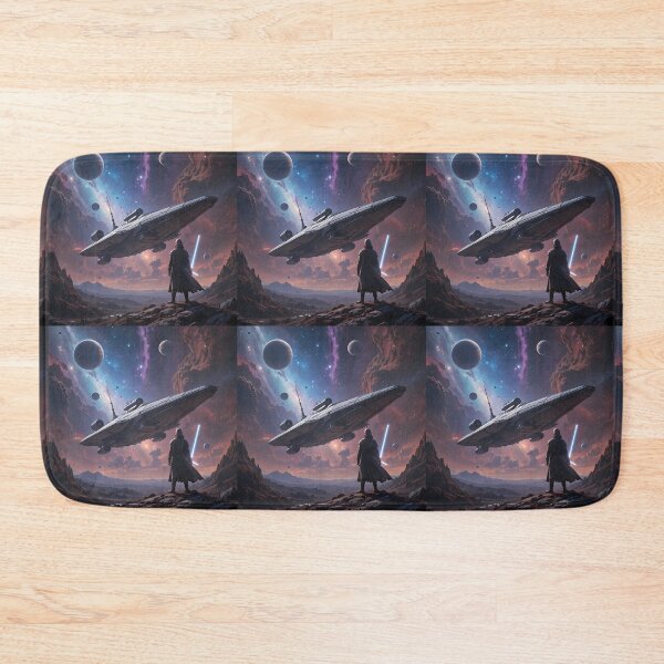 Item preview, Epic Space Exploring Cosmic Infinity Majestic Sci-Fi Landscapes designed and sold by ART ATTACK ZONE.