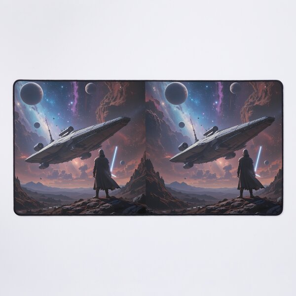 Item preview, Epic Space Exploring Cosmic Infinity Majestic Sci-Fi Landscapes designed and sold by ART ATTACK ZONE.