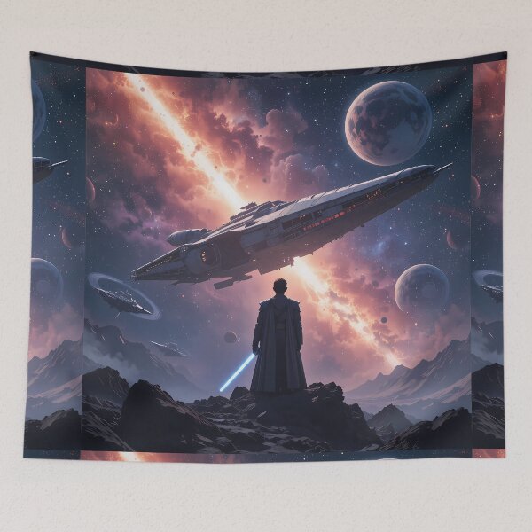 Item preview, Amazing Space Exploring Cosmic Infinity Majestic Sci-Fi Landscapes designed and sold by ART ATTACK ZONE.