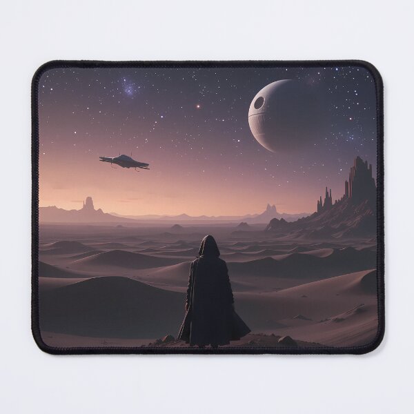 Item preview, Alone Space Exploring Cosmic Infinity Majestic Sci-Fi Landscapes designed and sold by ART ATTACK ZONE.