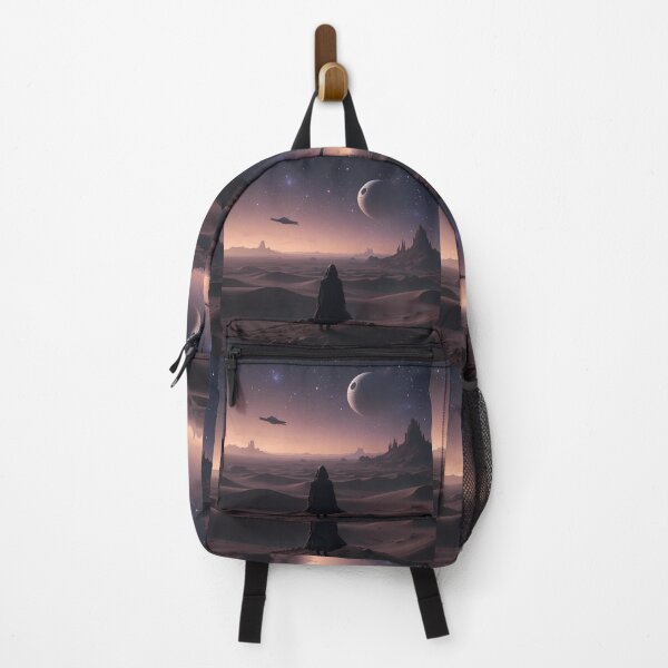 Item preview, Alone Space Exploring Cosmic Infinity Majestic Sci-Fi Landscapes designed and sold by ART ATTACK ZONE.