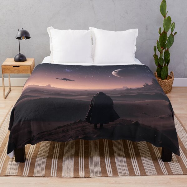 Item preview, Alone Space Exploring Cosmic Infinity Majestic Sci-Fi Landscapes designed and sold by ART ATTACK ZONE.