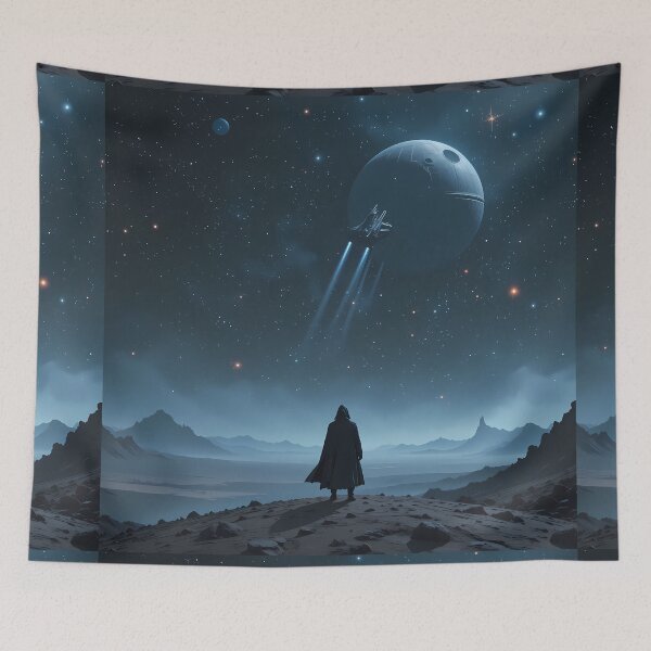 Item preview, Planets Space Exploring Cosmic Infinity Majestic Sci-Fi Landscapes designed and sold by ART ATTACK ZONE.