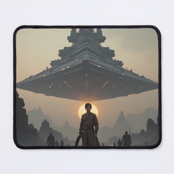 Item preview, Boy Space Exploring Cosmic Infinity Majestic Sci-Fi Landscapes designed and sold by ART ATTACK ZONE.