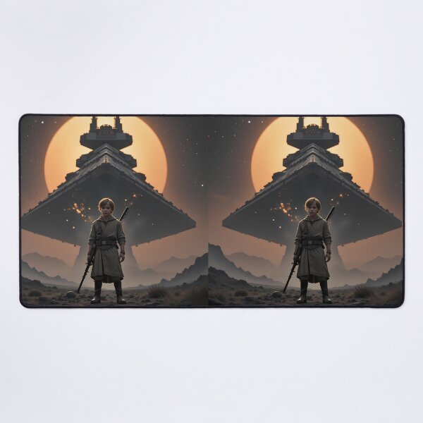 Item preview, Child Space Exploring Cosmic Infinity Majestic Sci-Fi Landscapes designed and sold by ART ATTACK ZONE.
