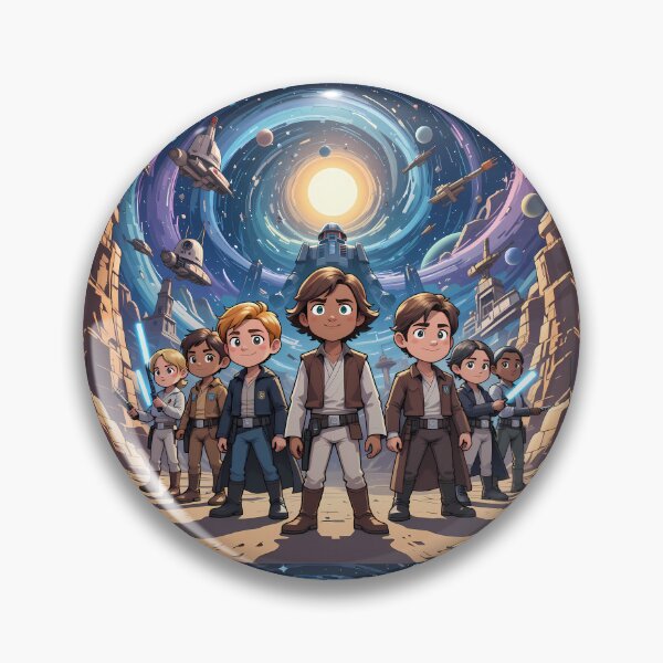 Item preview, Adorable Star Wars Characters Embark Galactic Adventures designed and sold by ART ATTACK ZONE.