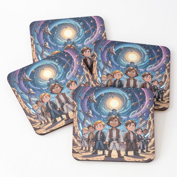 Item preview, Adorable Star Wars Characters Embark Galactic Adventures designed and sold by ART ATTACK ZONE.