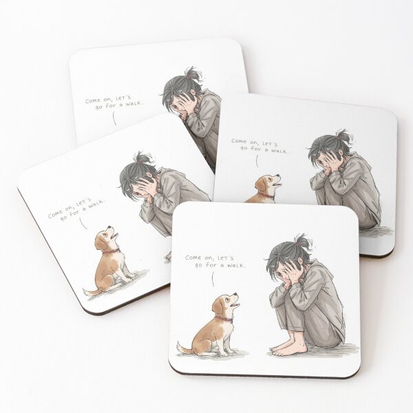 Item preview, Dog motivating human designed and sold by Adriayala97.