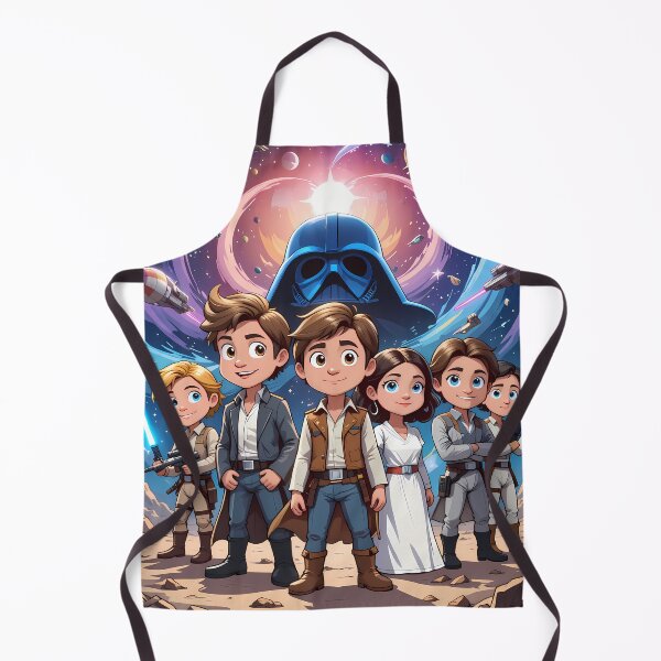 Item preview, Cartoon Adorable Star Wars Characters Embark Galactic Adventures designed and sold by ART ATTACK ZONE.