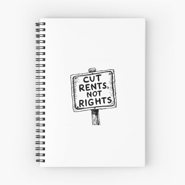 Item preview, Cut Rents, Not Rights designed and sold by pnknessprojects.