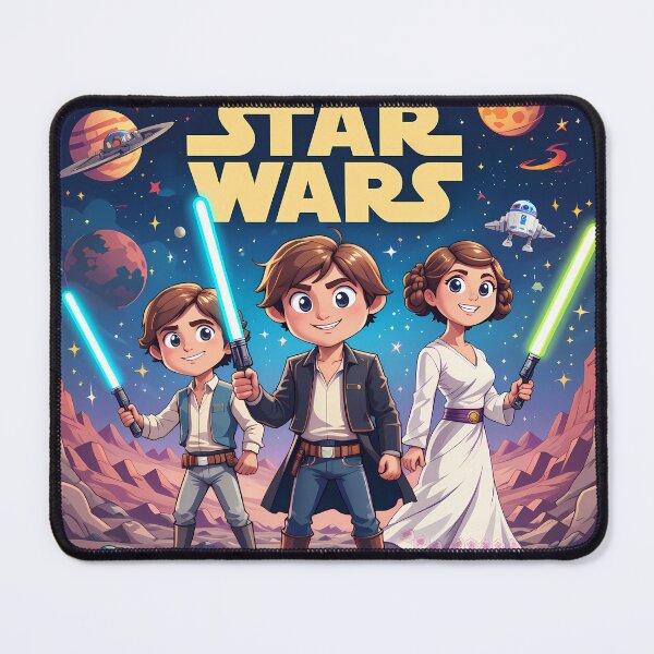 Item preview, Star Wars Characters Embark Galactic Adventures designed and sold by ART ATTACK ZONE.