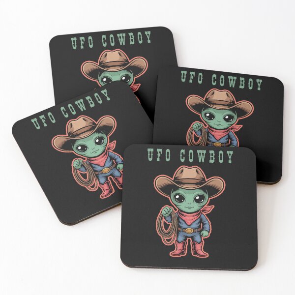 Item preview, UFO Cowboy designed and sold by Howling Moon Artworks.