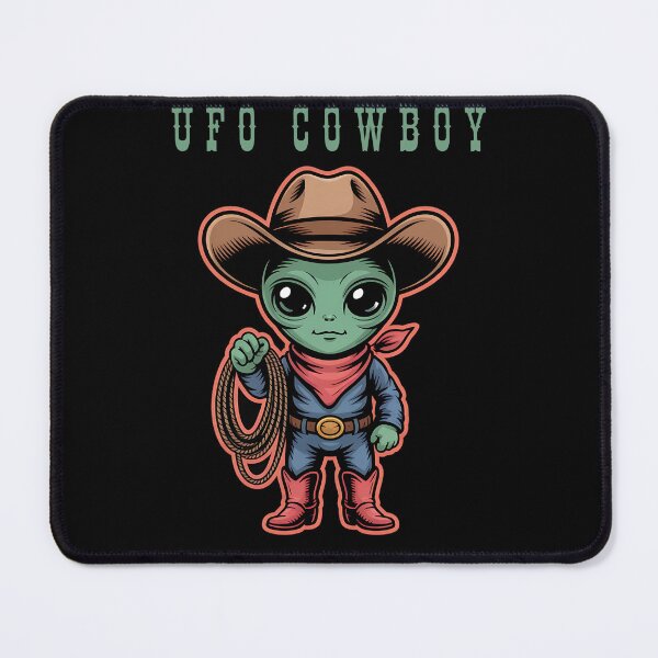 Item preview, UFO Cowboy designed and sold by Howling Moon Artworks.