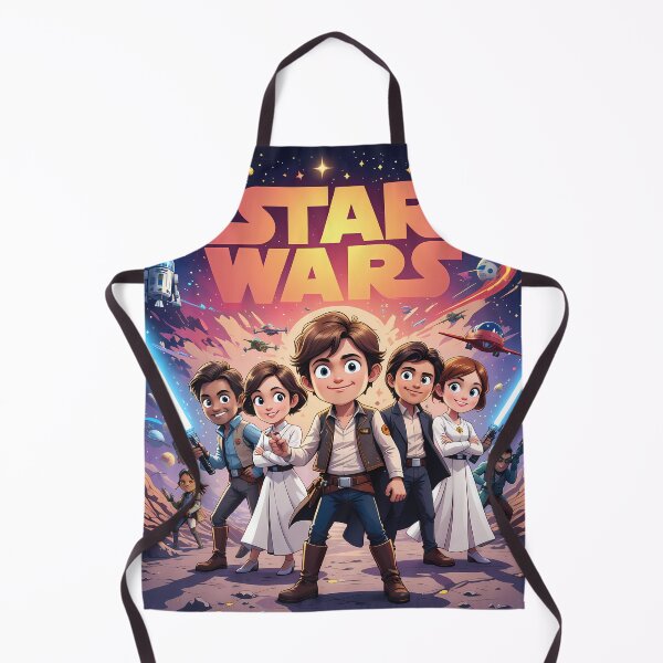 Item preview, Cute Adorable Star Wars Characters Embark Galactic Adventures designed and sold by ART ATTACK ZONE.