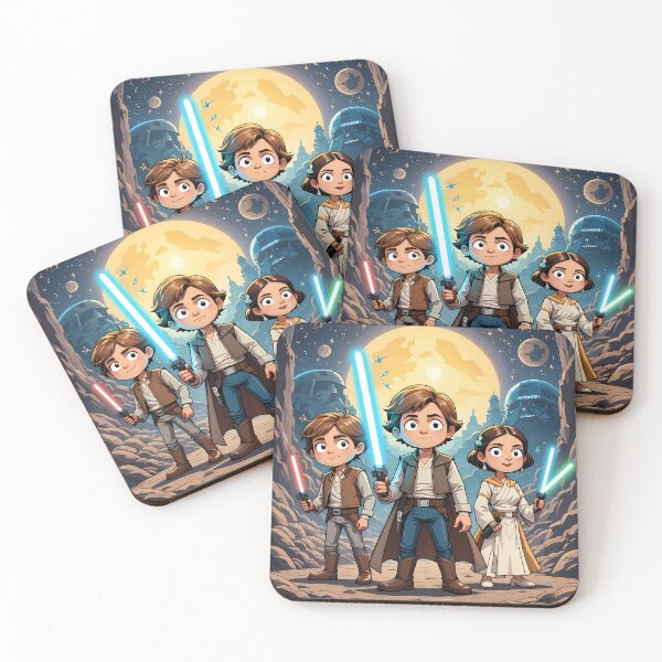 Item preview, Colors Adorable Star Wars Characters Embark Galactic Adventures designed and sold by ART ATTACK ZONE.