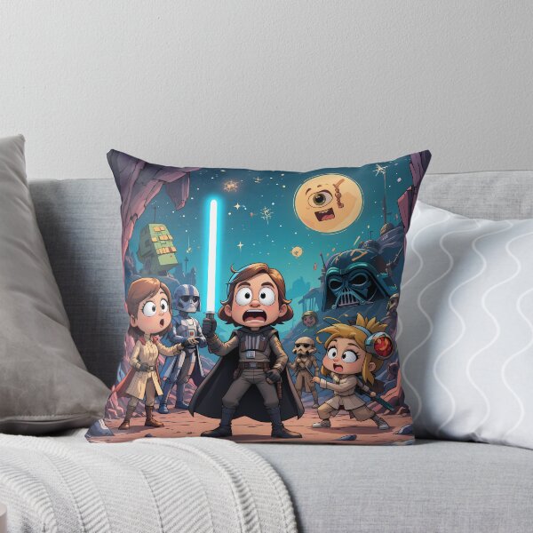 Item preview, Fun Adorable Star Wars Characters Embark Galactic Adventures designed and sold by ART ATTACK ZONE.