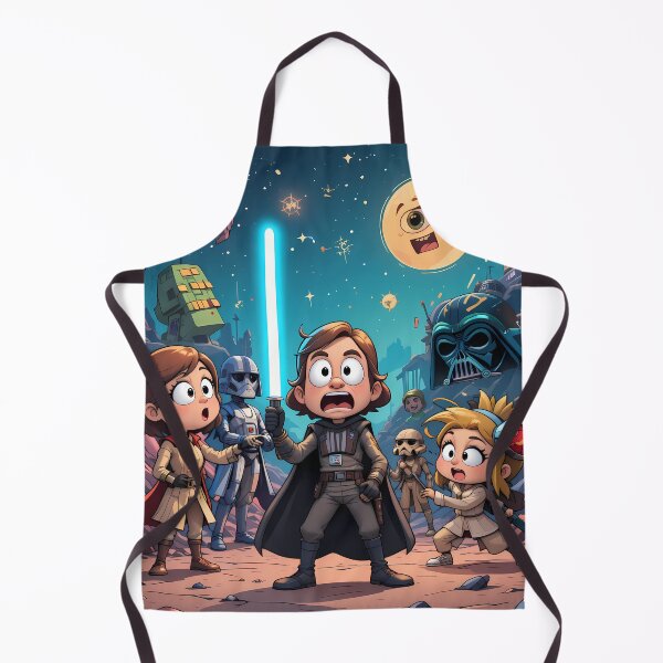 Item preview, Fun Adorable Star Wars Characters Embark Galactic Adventures designed and sold by ART ATTACK ZONE.