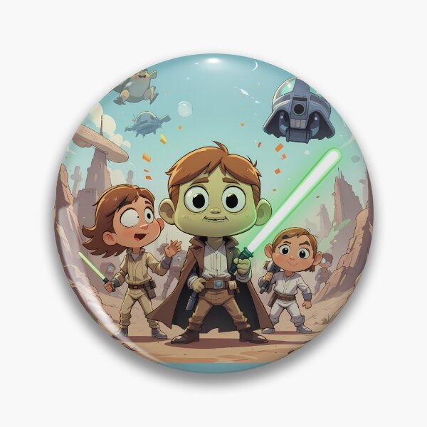 Item preview, Halloween Adorable Star Wars Characters Embark Galactic Adventures designed and sold by ART ATTACK ZONE.