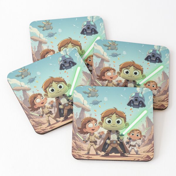 Item preview, Halloween Adorable Star Wars Characters Embark Galactic Adventures designed and sold by ART ATTACK ZONE.
