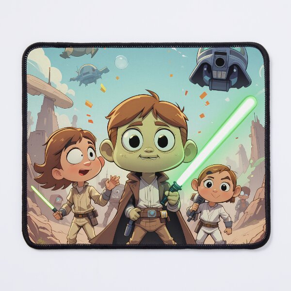 Item preview, Halloween Adorable Star Wars Characters Embark Galactic Adventures designed and sold by ART ATTACK ZONE.