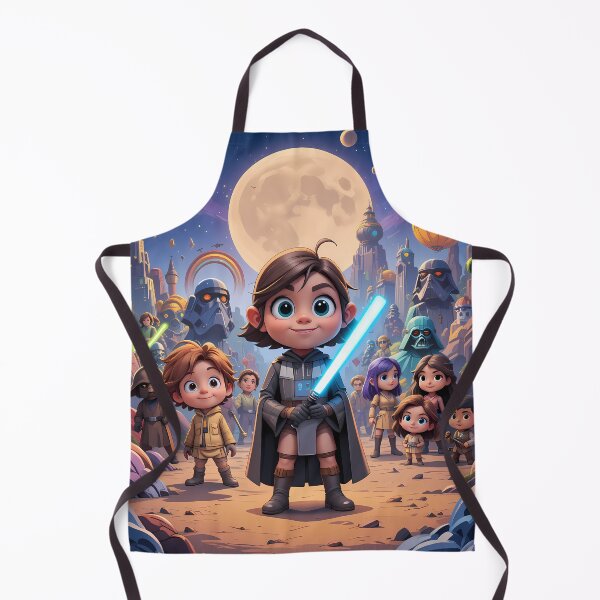 Item preview, Beauty Adorable Star Wars Characters Embark Galactic Adventures designed and sold by ART ATTACK ZONE.