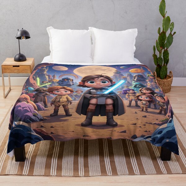 Item preview, Beauty Adorable Star Wars Characters Embark Galactic Adventures designed and sold by ART ATTACK ZONE.