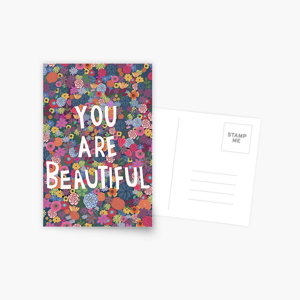 You are Beautiful Postcard