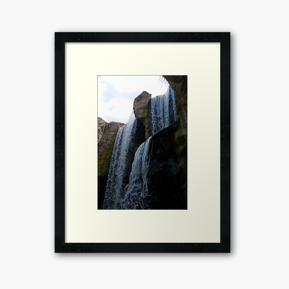 Waterfall Framed Art Print