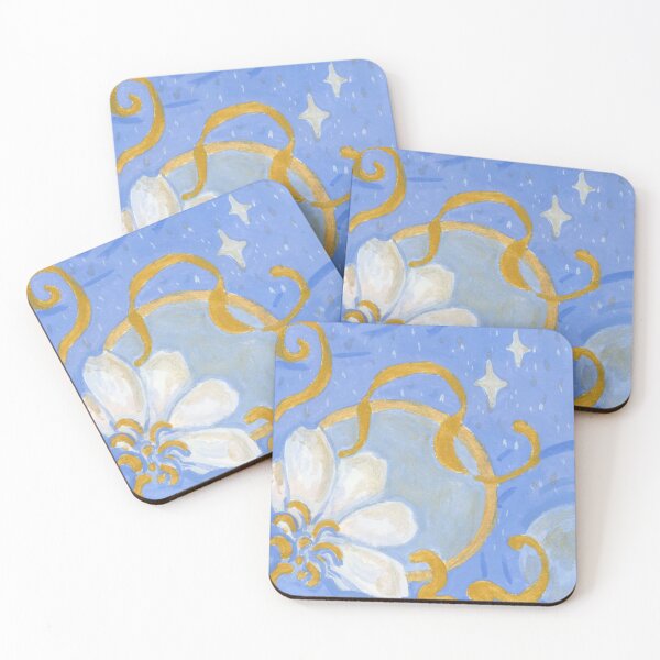 Item preview, Night Blooming Vintage Floral | Glitter and Gouache series  designed and sold by The Art Entropist.