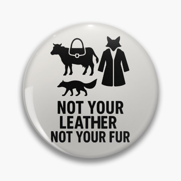 Artikelvorschau, Not Your Leather Not Your Fur Vegan Anti Fur Anti Leather Animal Rights Rinder Leder Fuchs Fell Mantel Handtasche entworfen und verkauft von Annika Shurafa.