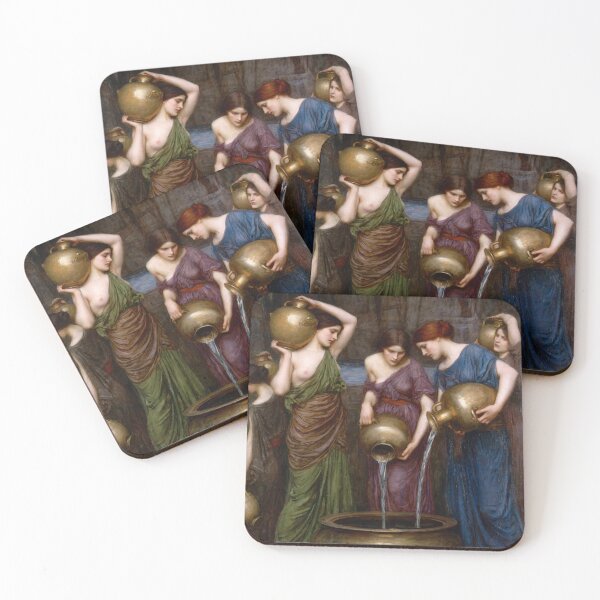 Item preview, Daniades - John William Waterhouse 1903 designed and sold by forgottenbeauty.