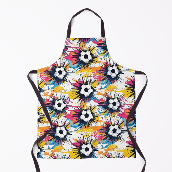 Item preview, Soccer Ball Pattern on Abstract Background designed and sold by Ciervo Primavera.