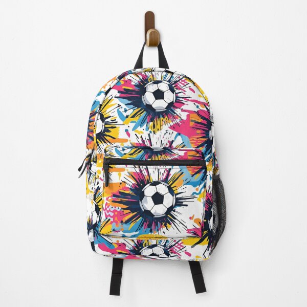 Item preview, Soccer Ball Pattern on Abstract Background designed and sold by Ciervo Primavera.