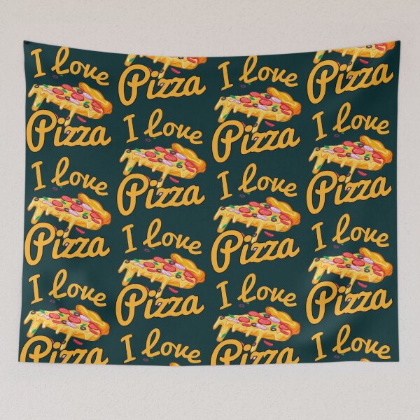 Item preview, Pizza Love Italy Fast Food Margarita Salami   designed and sold by Colinmangta.