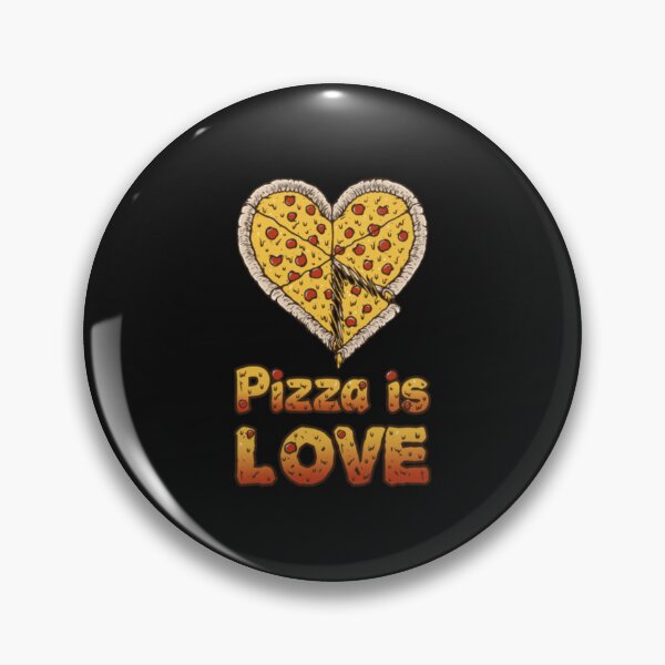 Item preview, Pizza Love Food Saying   designed and sold by Colinmangta.