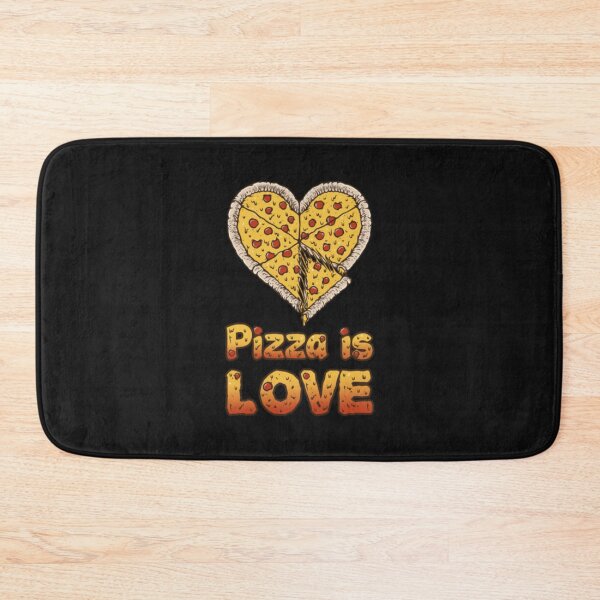 Item preview, Pizza Love Food Saying   designed and sold by Colinmangta.