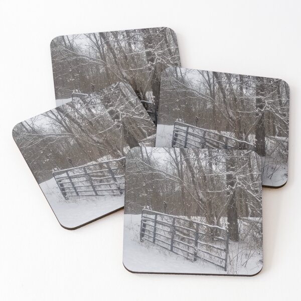 Item preview, The Gate in Snow designed and sold by BWFields.