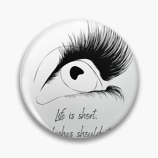 Item preview, Life Is Short, Your Lashes Shouldn’t Be – Funny Lash Artist Quote designed and sold by Activity01.