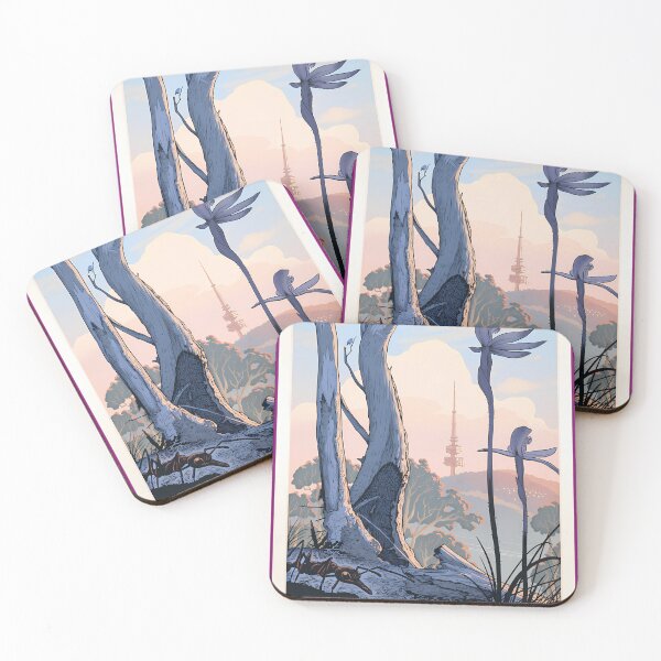 Item preview, Black Mountain Nature Reserve (Ants And Orchids) designed and sold by MajaMunch.