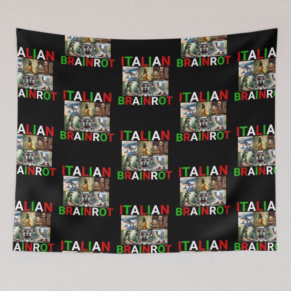 Item preview, funny italian brainrot characters meme designed and sold by LuxeGraphix.